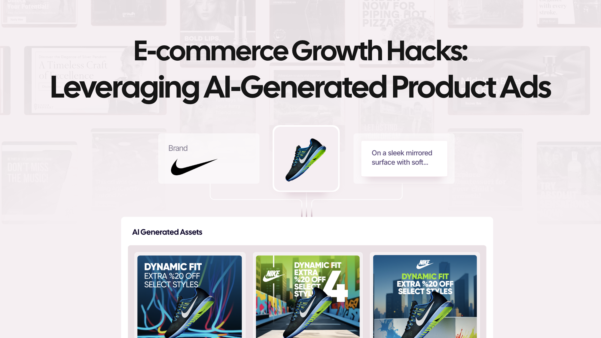 E-commerce Growth Hacks: Leveraging AI-Generated Product Ads